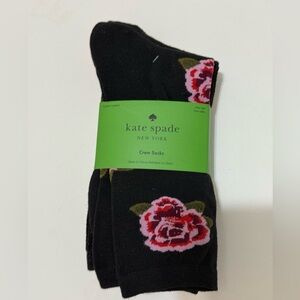 NEW Kate Spade socks count of 3 brand new with tag